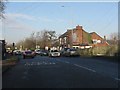 A49 approaching Stretton Road junction, Stretton