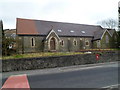 SS9399 : Closed St Alban's church, Tynewydd by Jaggery