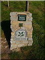 ST2958 : Brean Down - National Trust Collection Box by Chris Talbot