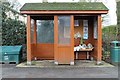 Bus Shelter with "passengers"