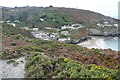 Looking down on Trevaunance Cove