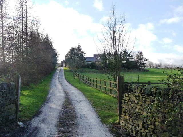 Track to Dale View Farm