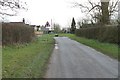 Station road entering Benniworth