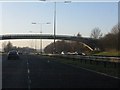 M62 motorway - Yew Tree Road footbridge