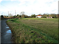 Approach to the A1071 road from Cherryground, Hintlesham