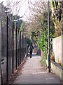 Path between Sunny Gardens Road and Church Terrace, NW4