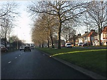 SJ3794 : Queens Drive nearing Atheldene Road by Peter Whatley