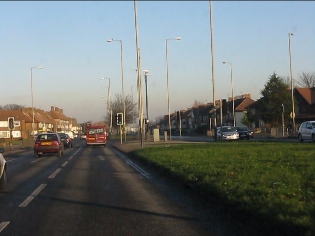 Townsend Avenue junction, A580 (East Lancashire Road)