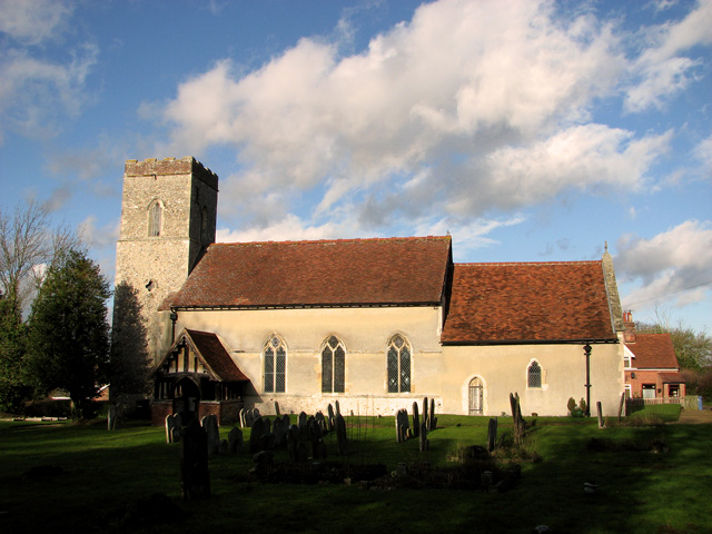 St Mary's church in Burstall