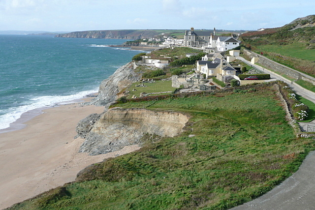 The first houses in Porthleven