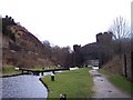 Gauxholme Viaduct spans the Rochdale Canal