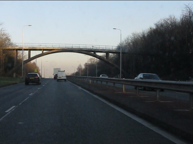 Windle Hall bridge, A580 © Peter Whatley cc-by-sa/2.0 :: Geograph ...