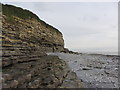 Cliffs at Ffontygari Bay