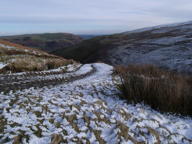The Track that leads to Craig y Mwn