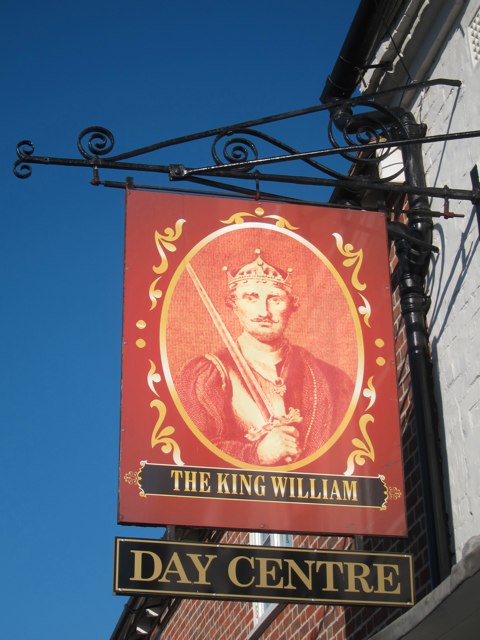 The King William Day Centre sign