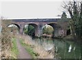 Railway bridge over the River Mole at Leatherhead