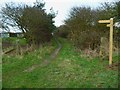 Footpath beside Selsey Country Club