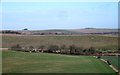 Aldbourne Warren Farm from the Downs near Upper Upham