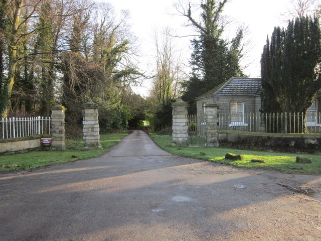 The Entrance To Potterton Hall © Ian S :: Geograph Britain And Ireland