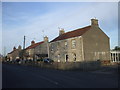 Houses at the point where Timsbury Rd is about to become Bloomfield Rd, near Bloomfield