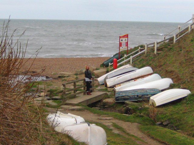 The mouth at Eype