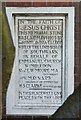 St Luke, Ryfold Road, Wimbledon Park - Memorial stone