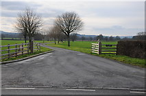 SO3148 : Entrance to Lady Arbour Farm by Philip Halling