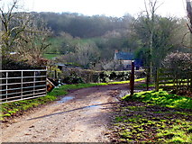 SO4023 : Entrance to Barns Farm by Jonathan Billinger