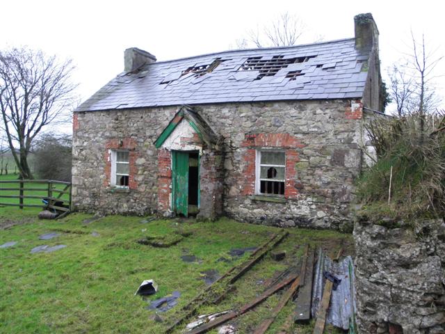 Ruined cottage, Bancran