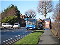 Bus stop on King