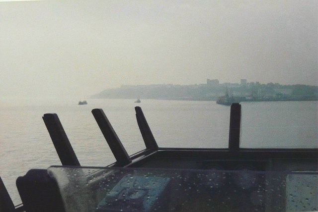 Approaching Folkestone in 1983