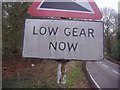 Pre-Worboys low gear sign, Henfold Lane