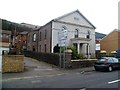 Side view of Grade II listed Bethany Baptist Church, Treherbert