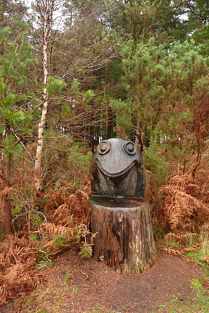 Sculpture in Horner Wood