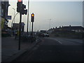 Waiting at Gants Hill roundabout westbound