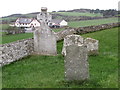 Late eighteenth and early nineteenth century tombstones at Bright CoI Parish Church