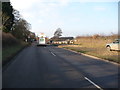 Part of the A458 road