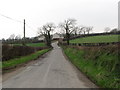 Cottage at the eastern end of Bright Road