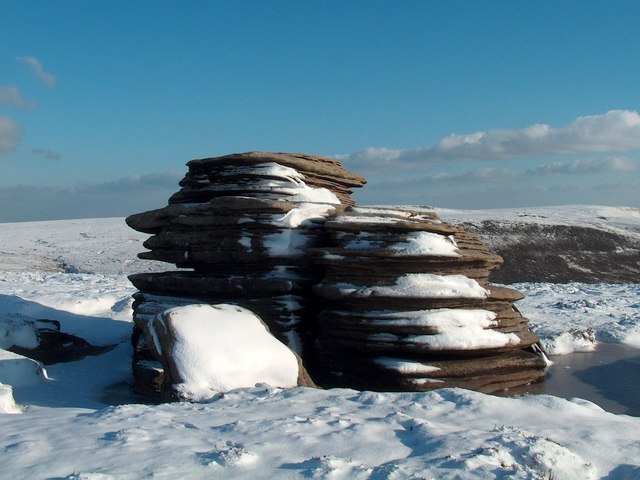 Another view of The Horse Stone, Howden Moor
