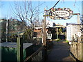 Entrance to the community garden at Vauxhall City Farm