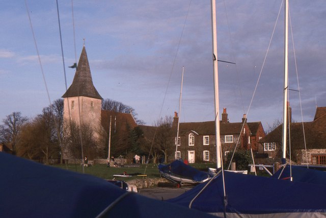 Bosham Church from the quay