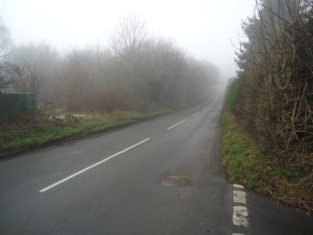 Lane near Goathurst Common