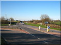 Junction of the A3078 with the A390 at Trevorva