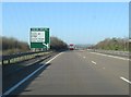 Turning for Exeter Airport, A30