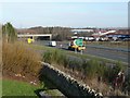 The A85 Crieff Road crosses the A9 Perth bypass