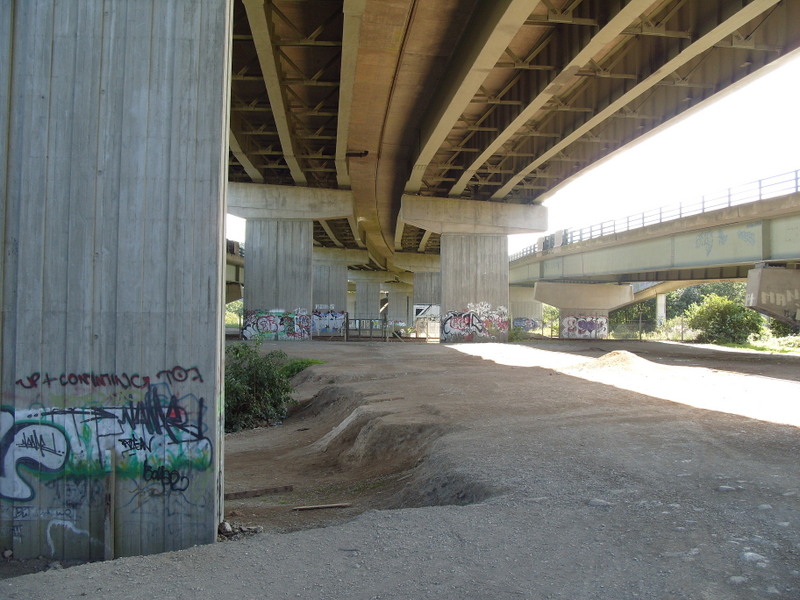 Path under Marsh Mills Flyover A38 © Keith Kingdom cc-by-sa/2.0 ...