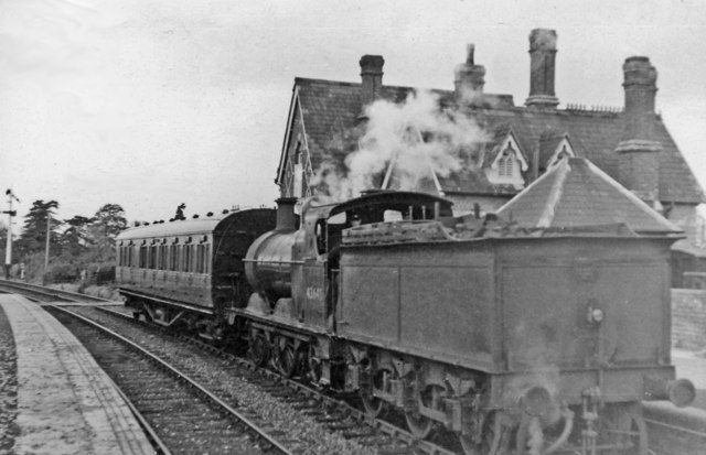 Great Malvern - Ashchurch train at Upton-on-Severn