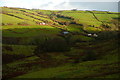 View across the Avill valley