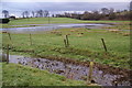 SD9353 : Flooded fields at Gargrave by Bill Boaden