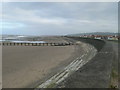 The sea wall, Rhyl